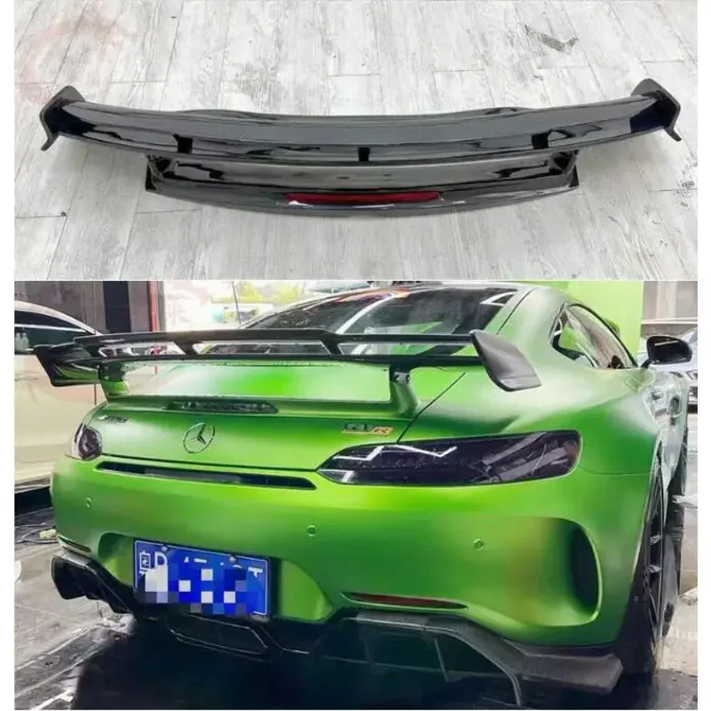 Спойлер на заднее крыло автомобиля из настоящего углеродного волокна для Mercedes-Benz