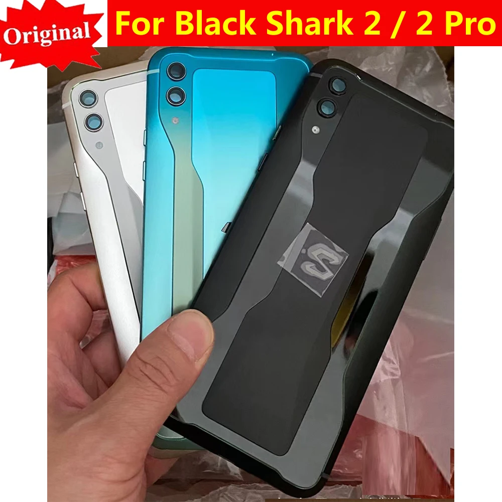 

Оригинальная задняя крышка батарейного отсека для Xiaomi Black Shark 2 SKW-H0 BlackShark 2 Pro 2 Pro