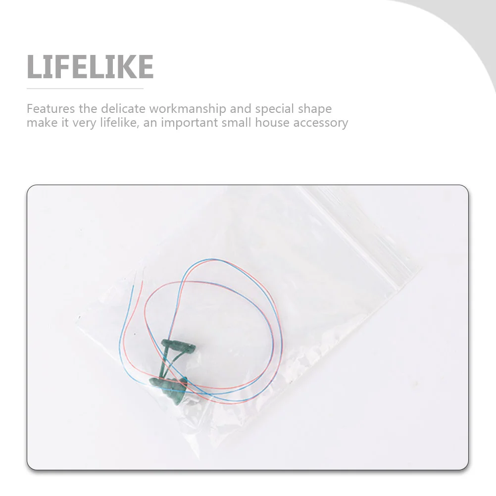 Миниатюрный уличный фонарь Green ABS 3V |