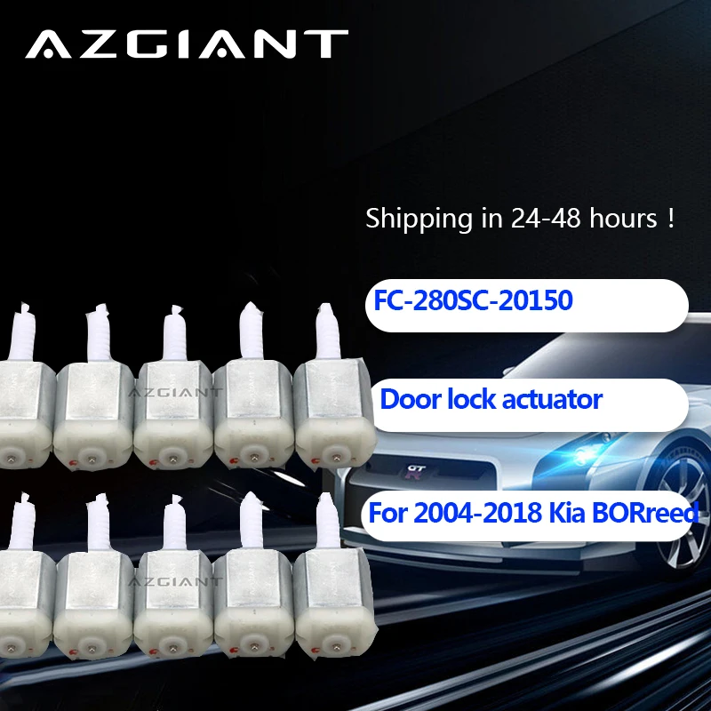 10 шт., двигатель привода дверного замка для Kia borязычника 2004-2018, 3,8-2007, Carnival 2014-2007, Hyundai TS