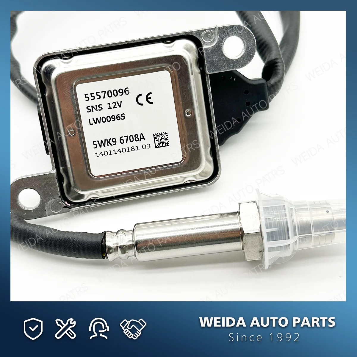 Фото 55570096   5WK96708A Новый датчик NOX для VOR KAT POSITION 1, OPEL ZAFIRA C 1,6 CDTI B16DTH 5WK97263 5WK9 7263 №1