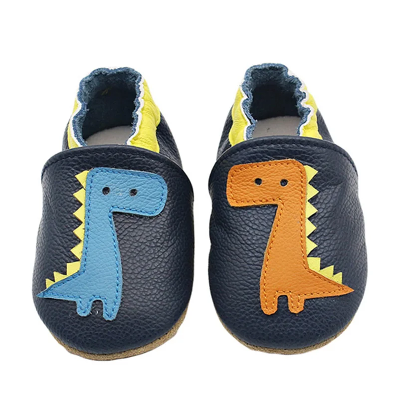 2023 Baby Shoes Soft Cow Leather Newborn Booties for Babies Boys Girls Infant Toddler Moccasins Slippers First Walkers prewalker images - 6