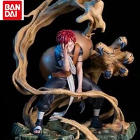 bandai anime naruto hand made i love luo qi point sandstorm tail beast childrens pvc statue toy indoor decoration