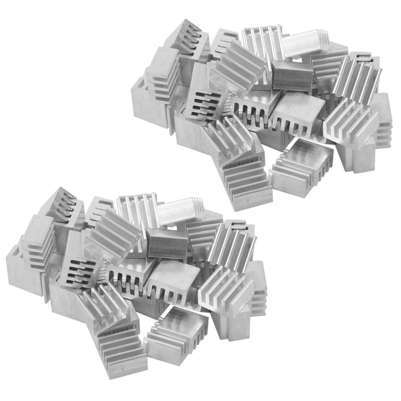 

JFBL горячая распродажа 100 шт. 9X9x5mm мини алюминиевый радиатор для чипсета IC LED RAM