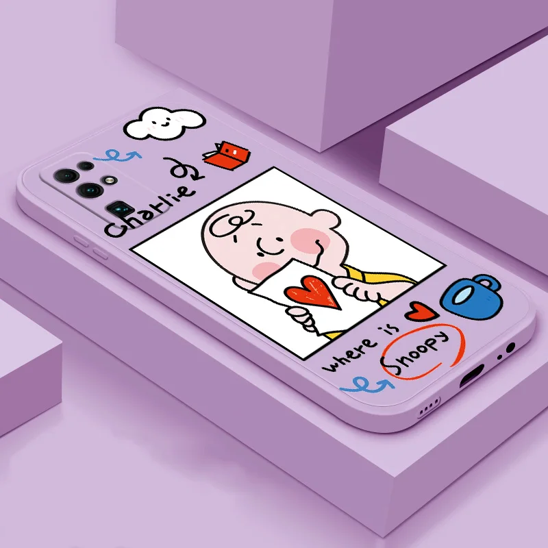 

For Honor 20 Lite 30 Lite 30s 30 Pro phone case soft TPU silicone phone Shell cute animal back cover phone coque funda