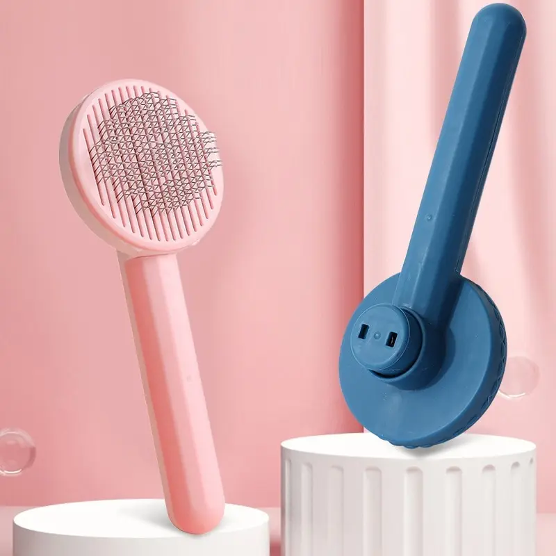 

Pet Hair Removal Brush Floating Messy Hair Cleaning Massage Comb for Dogs Cats Hair Remover Scraper Pets Grooming Supplies