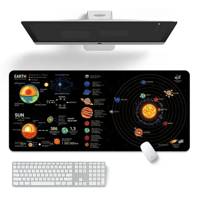 

Large Mouse Keyboard Pads Universe Starry Sky Family Laptop Gamer Rubber Mouse Mat Mouse Pad Desk Gaming Mouse Pads Cup Mat