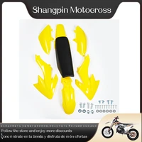 hot selling ttr110 plastic fairing body kit for foam seat for china pit dirt motocross bike crf 50cc 70cc 90cc 110cc 125cc 140