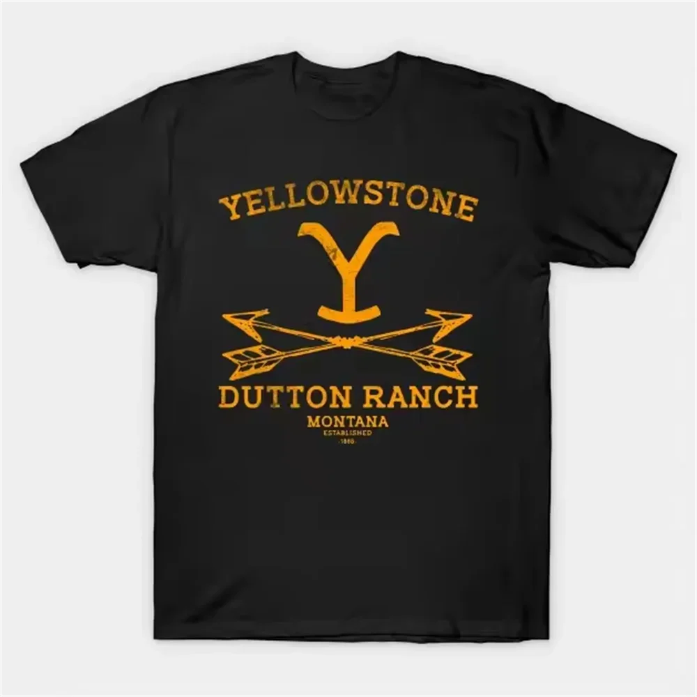 Yellowstone женские хлопковые футболки
