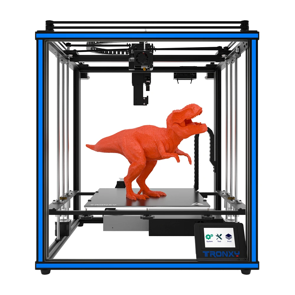 

Набор для сборки 3D-принтера X5SA PRO, устройство для самостоятельной сборки с Экструдером титана, направляющая двойная ось, функция возобновле...