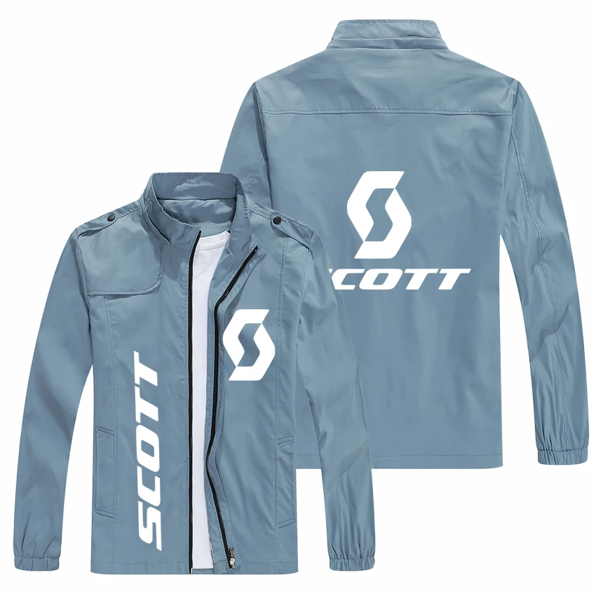 

2022 New Jacket Spring and Autumn Men's Windbreaker High Quality Long Sleeve Zipper Top Fashion Print Coat