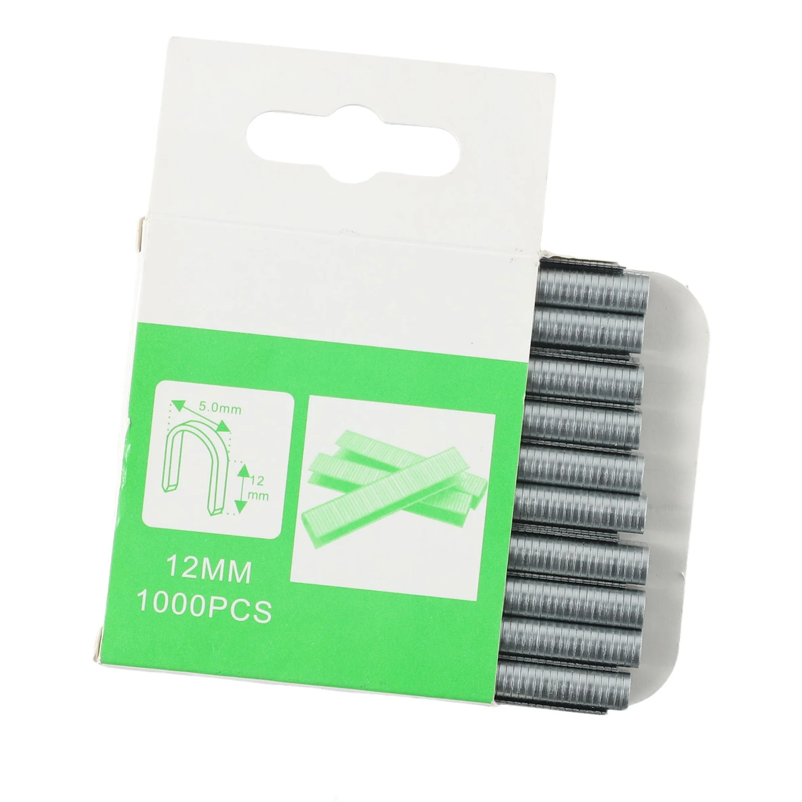 

Tools Staples Nails 12mm/8mm/10mm Brad Nails DIY Door Nail Silver Stapler Steel T Shaped U Shape Wood Furniture