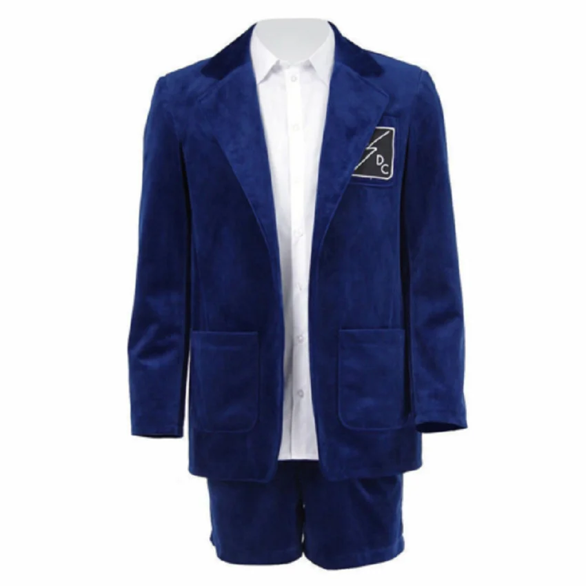 

Cosplay Suit Blue Top Angus Young School Boy Ball Suit Men's Suit Team Christmas Suit Adult Suit Custom