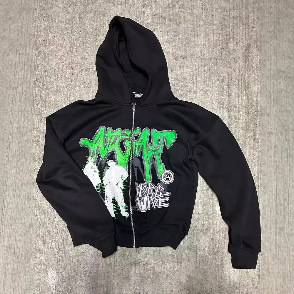 Y2k пуловер с длинным рукавом свитшот винтажная уличная одежда рисунком топы