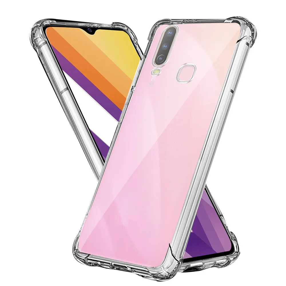 Противоударный чехол для VIVO 1904 силиконовые мягкие прозрачные чехлы телефона Vivo