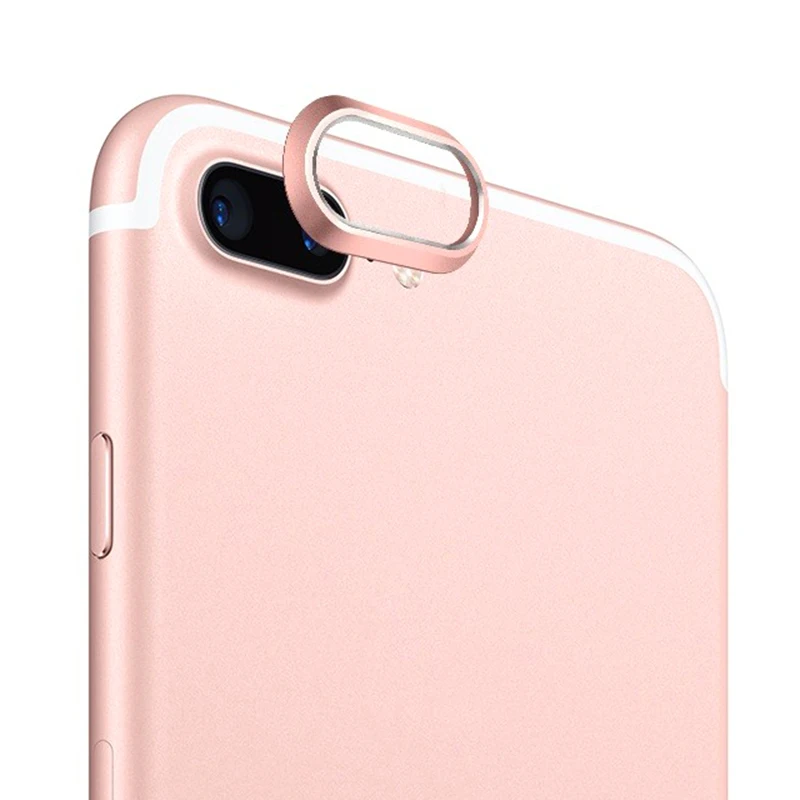 

For iPhone X Camera Lens Protector Ring Plating Aluminum for iPhone 7 8 6 6S Plus XR XS Max Camera Case Cover Ring Accessories