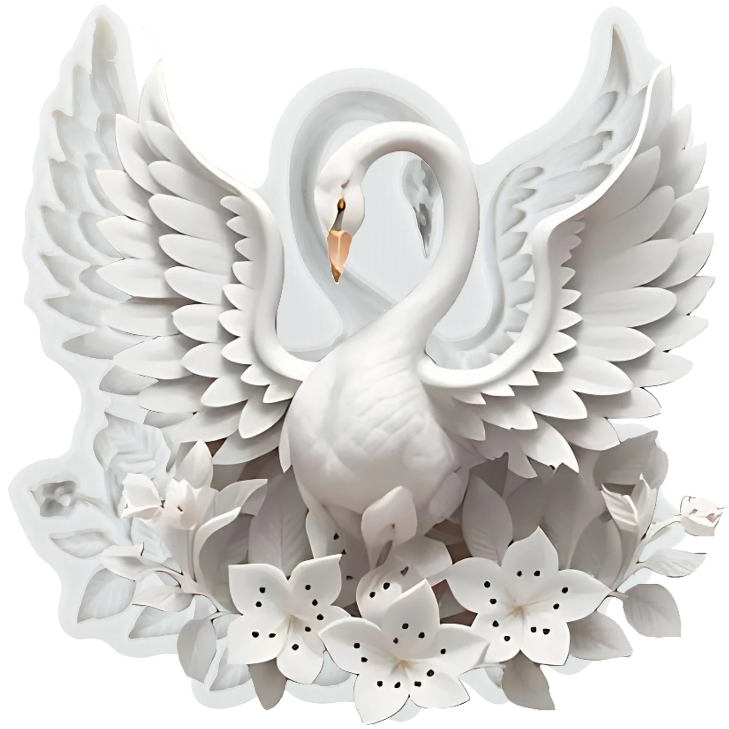 

Форма для торта "Лебедь" Mujiang