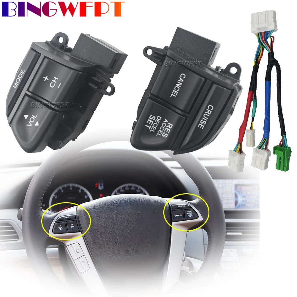 Автоматический многофункциональный руль кнопка регулировки громкости для Honda