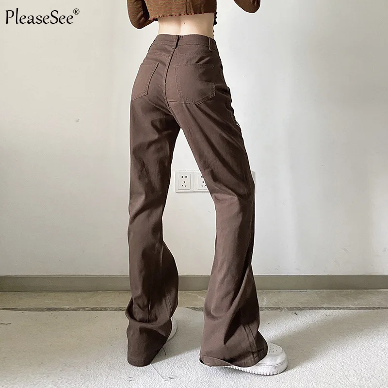 Брюки женские с высокой талией уличная одежда длинные брюки-карго лето
