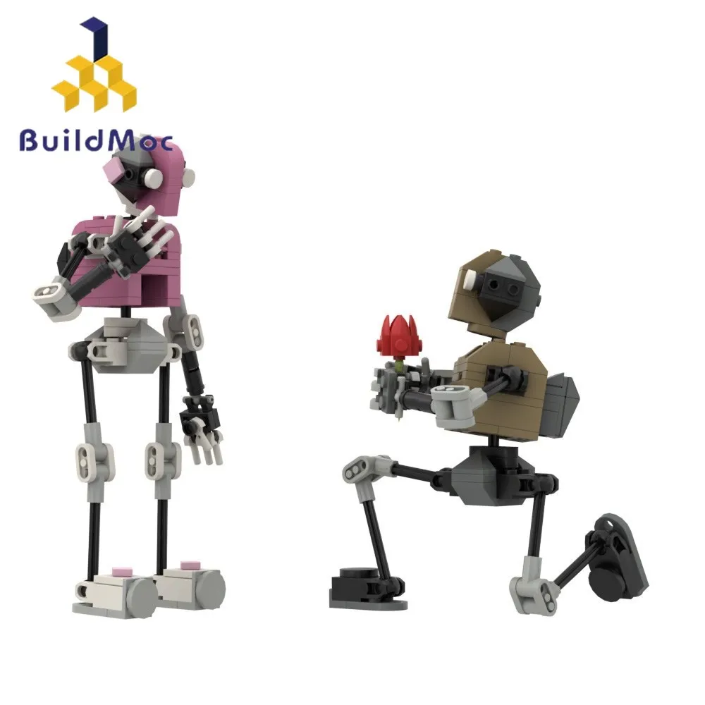 

Buildmoc Ideas Warrior And Princess Lover Gifts RPG Game MOC Set Building Blocks 382PCS Kits Toys for Boys And Girls Gift Bricks