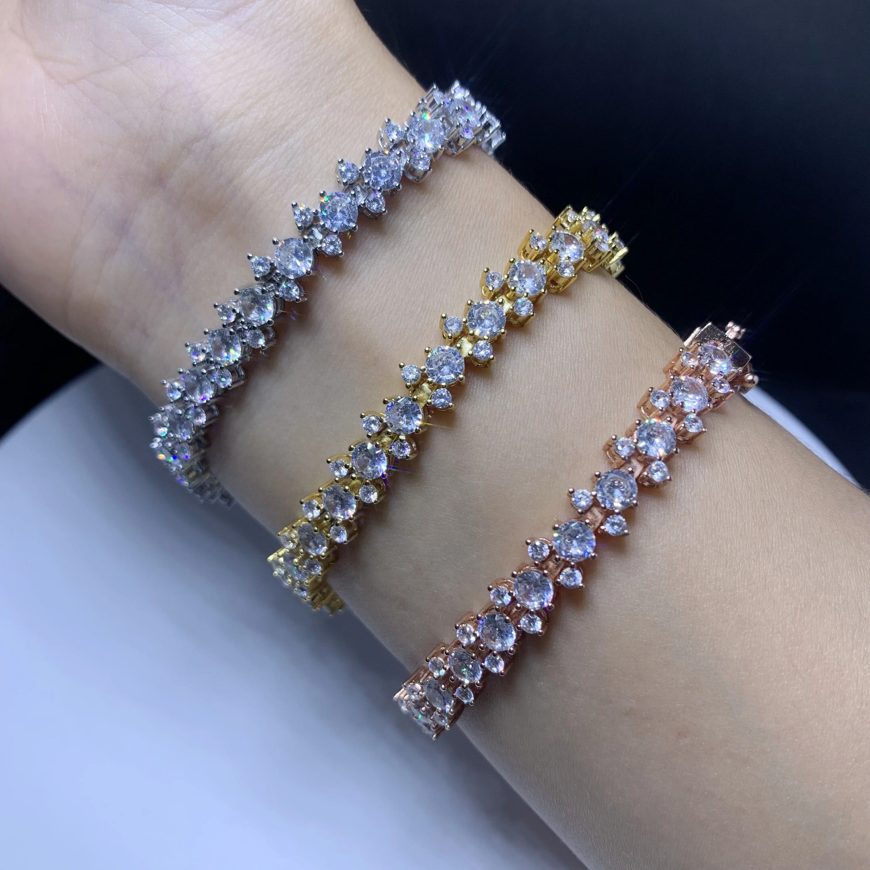 5A кубический цирконий милая девушка Женские Ювелирные изделия панда