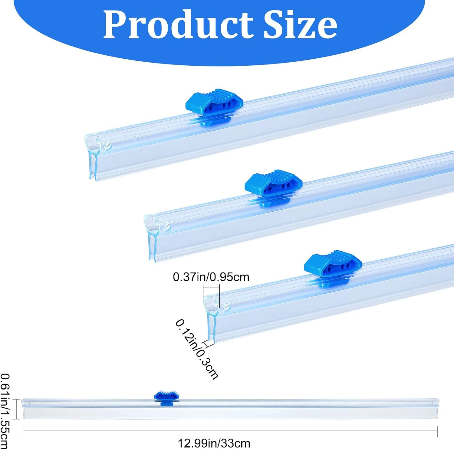 

Набор диспенсеров для пищевой пленки и фольги 3 шт.