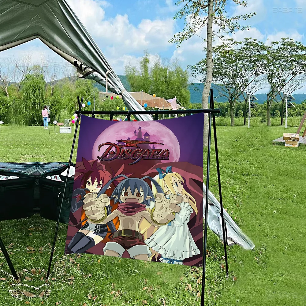 Disgaea игра мультфильм флаг настенный баннер украшение домашний декор
