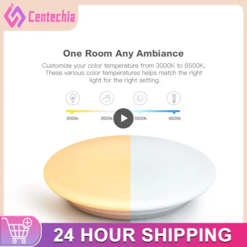 

2/3/5PCS App Voice Control Rgbcct Smart Ceiling Light Remote Control Ceiling Lamp Wifi Led Lamp