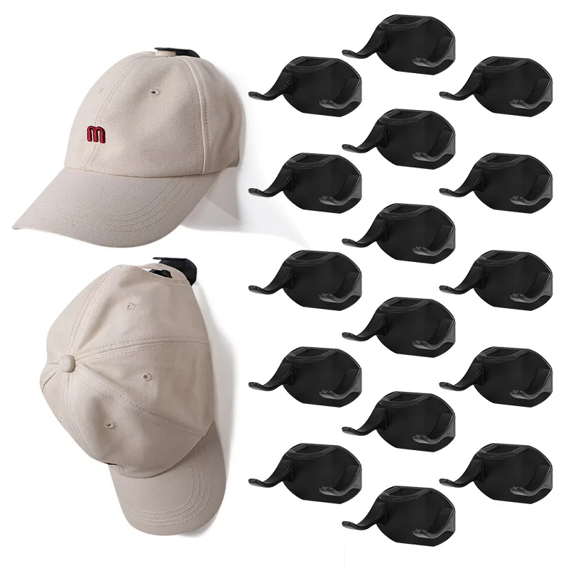 

5/8pcs Adhesive Hat Racks for Wall-Minimalist Baseball Caps Hooks Organizer Design Cap Capers Holder Wall Mount for Closet/Door