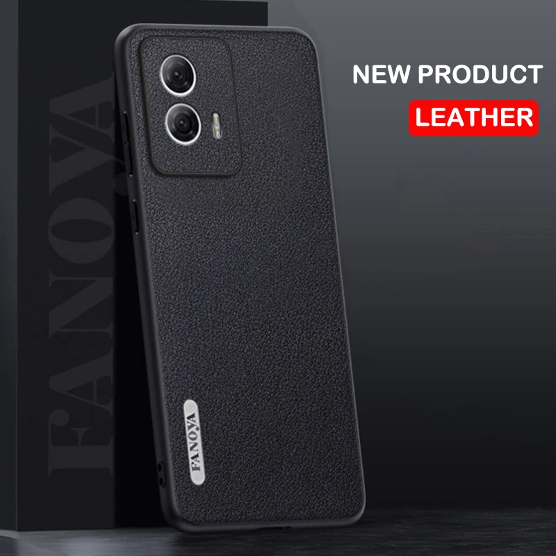 Кожаный чехол для Motorola Moto Edge 50 Fusion твердый силиконовый защитный телефона солярии