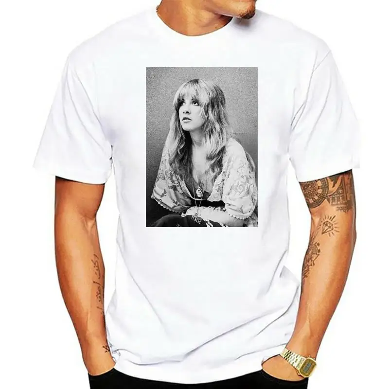 

Vintage Stevie Nicks Rock Fleetwood Singer T Shirt Size S M L Xl 2Xl Street Wear Fashion Tee Shirt