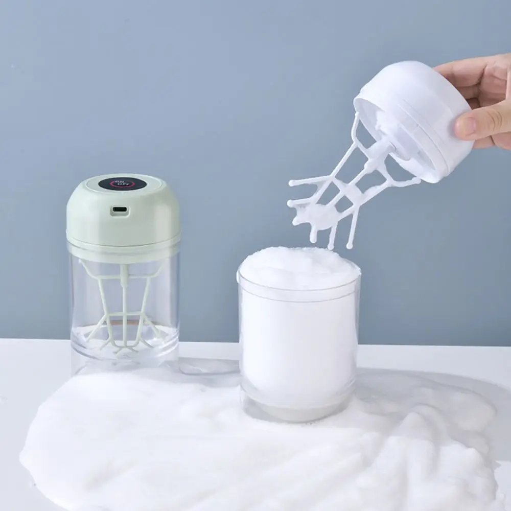 

Foaming Cleansing Cream Shower Bath Facial Cleanser Foam Cup Electric Foam Maker Bubble Foamer Device Face Clean Tools
