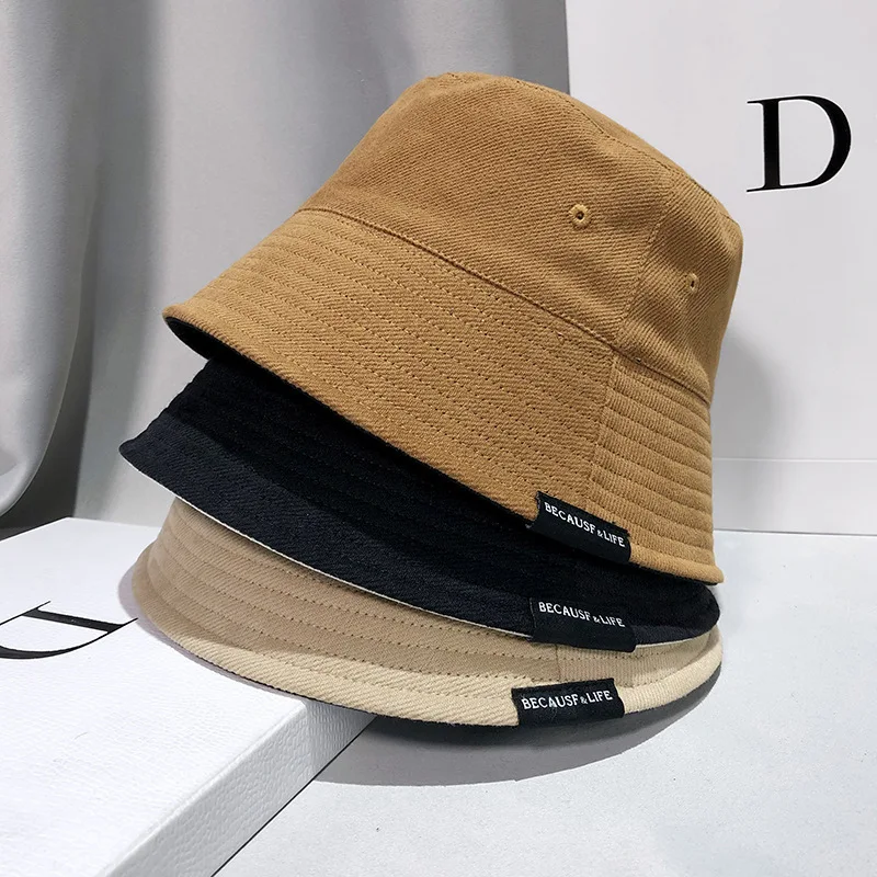 

Fisherman Hat Bucket Hats Reversible Double Side Wear Hawaii Korean Sunhat Basin Hats Summer Casual Street Wear Bucket Cap