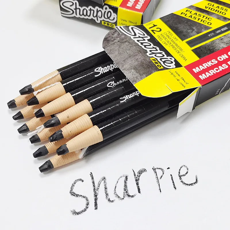 Peel-off China Color Pencils Marker Paper Roll Crayon Marks On Metal Glass