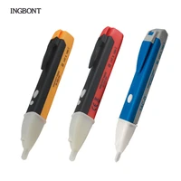 ingbont non contact tester pen electric indicator 90 1000v ac power voltage test alert detector pencil led display socket sensor
