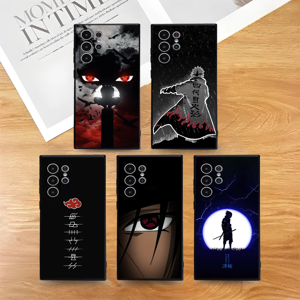Чехол для телефона M-Minato N-Namikaze в стиле аниме Samsung Galaxy S25 S24 S22 S23 Ultra S21 S20 Plus 5G матовый