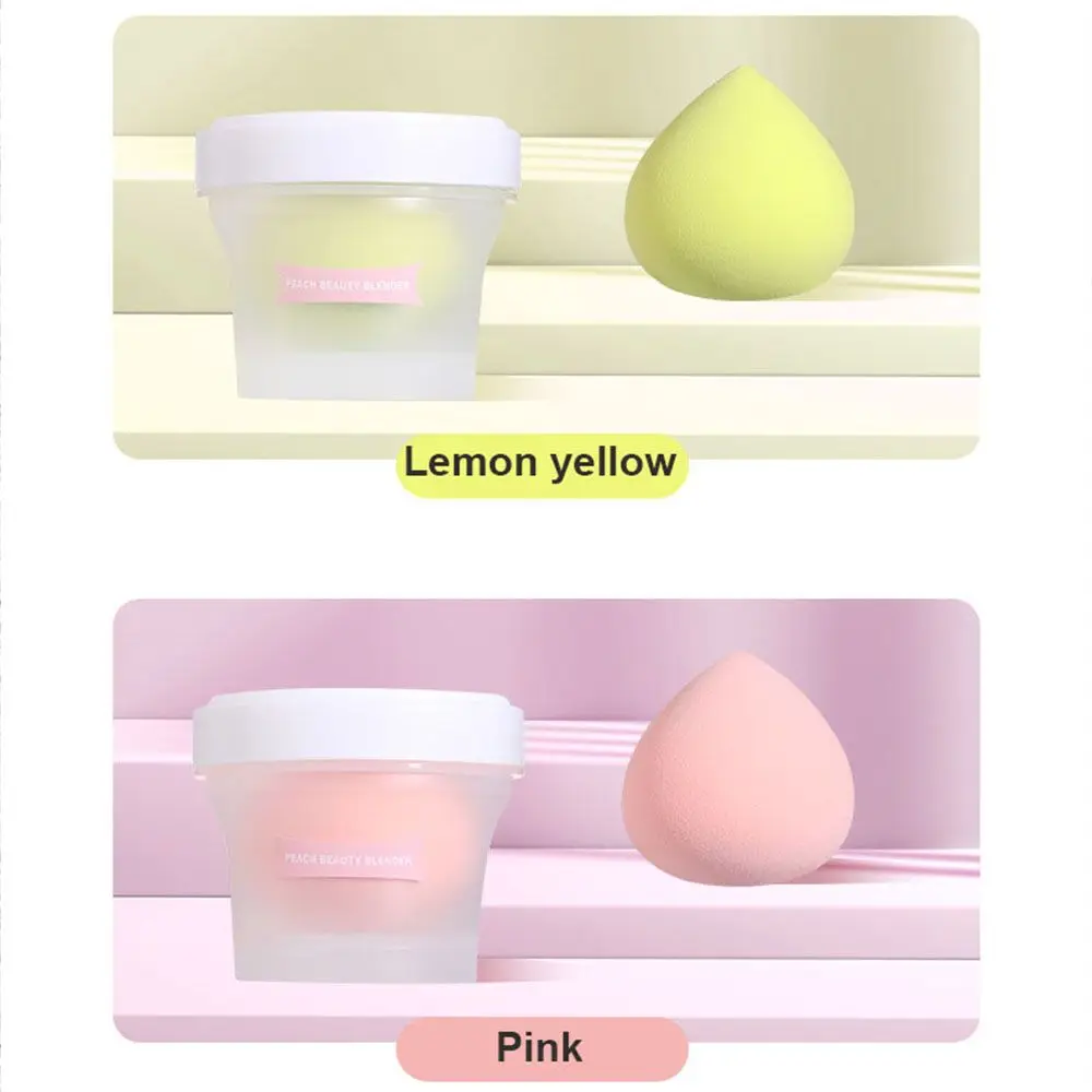 Нелатексный консилер в форме персика румяна для сухого и влажного использования