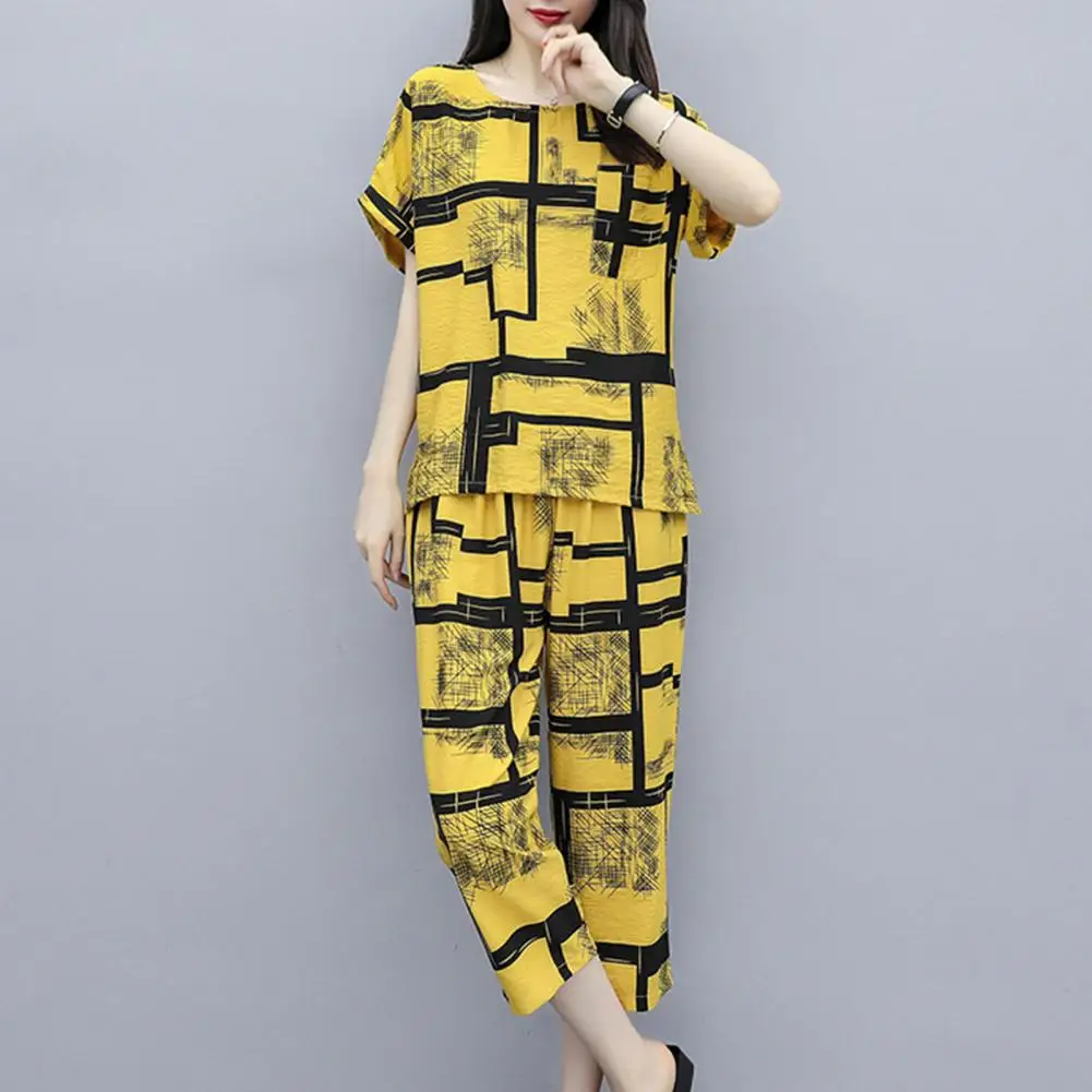 Женская летняя блузка и брюки 2 цвета 1 комплект