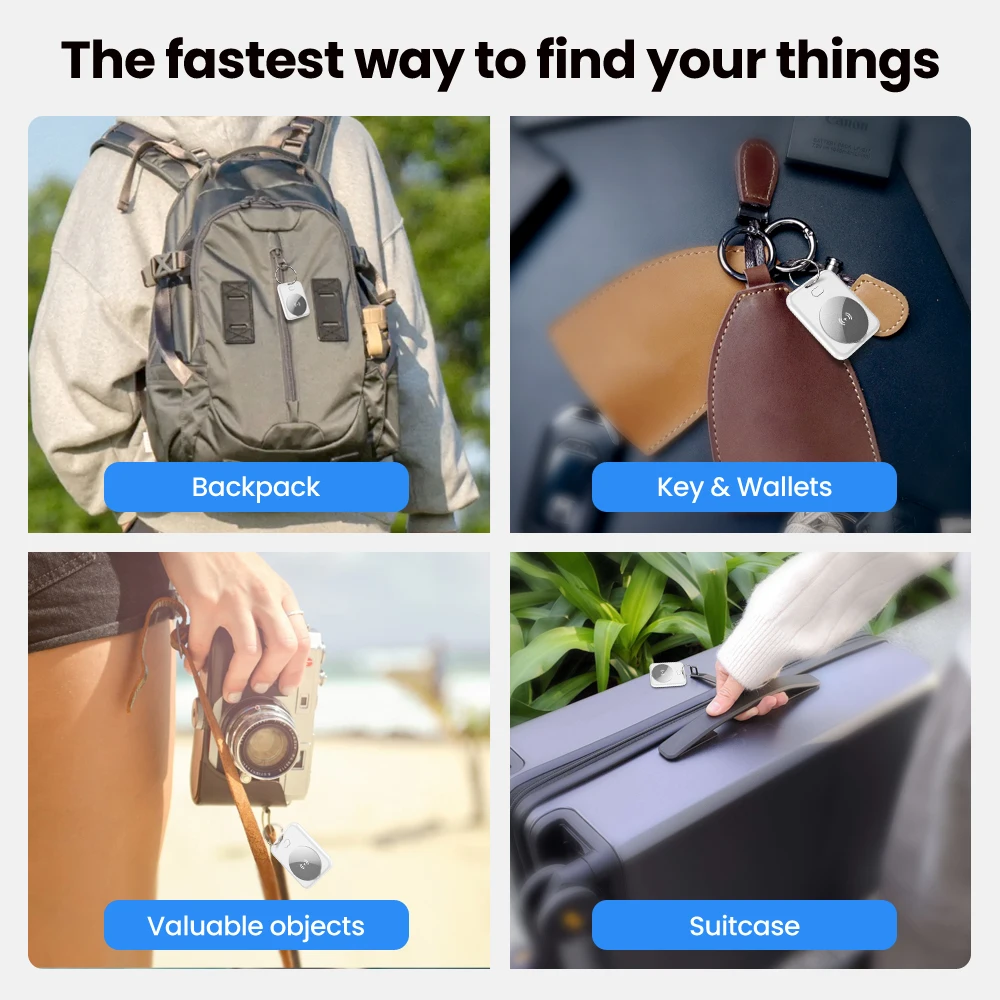 For Find My App Bluetooth Itag Mini GPS Tracker Global Positioning Finder Anti-lost Key Locator Smart Air Tag for Vehicle Wallet images - 6