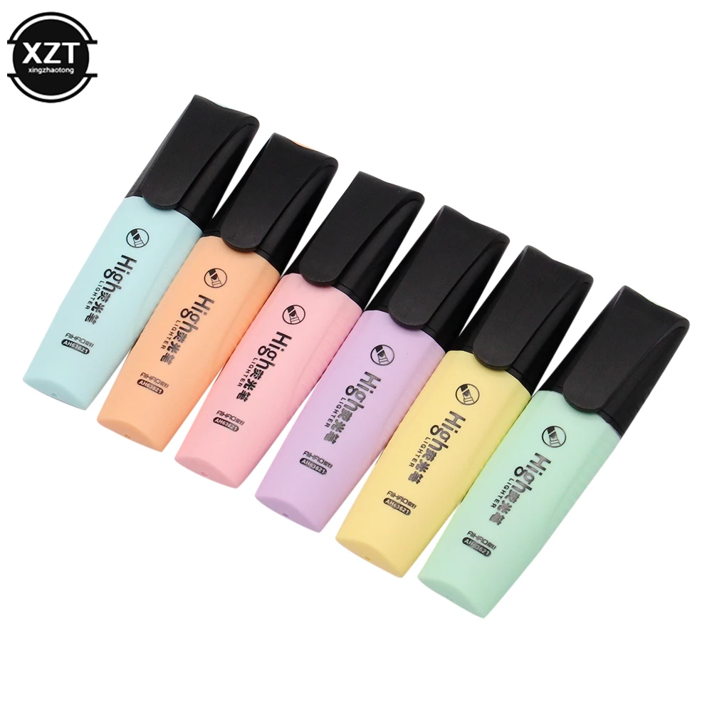 1 шт. цветной Хайлайтер для корейского творчества письма 5 цветов милый