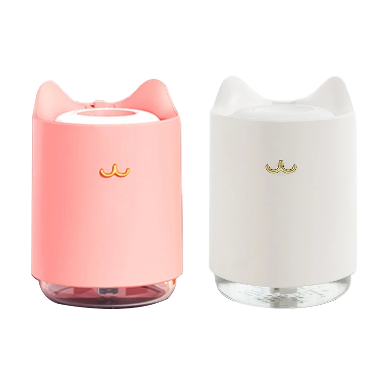 

D0AB Multifunction Cute for CAT Air Humidifier USB Mist Maker Beauty Replenishing Aroma Diffuser Ultra-quiet Operation Fogger