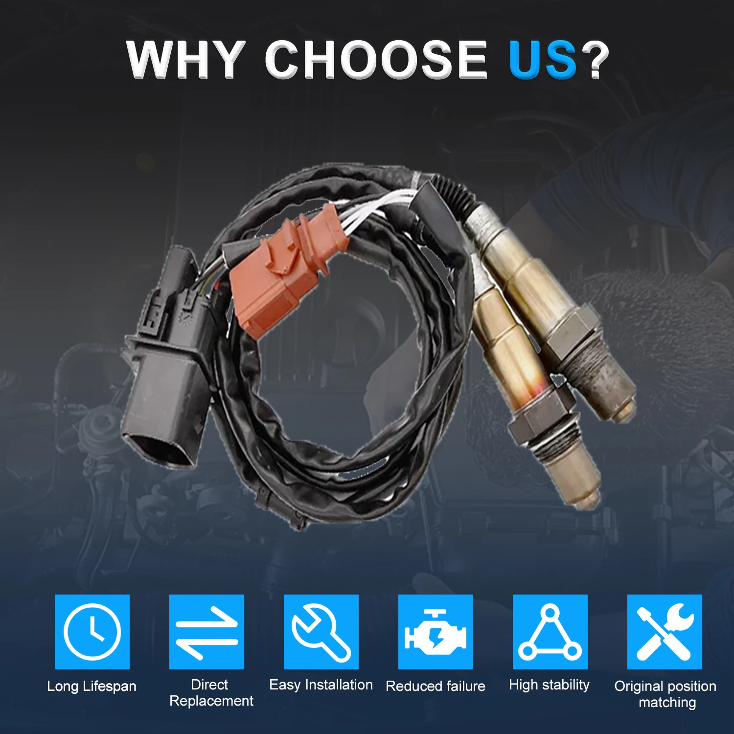 0258007351 17014 SG1170 новый датчик кислорода O2 для Audi A4 A8 VW Beetle Golf Jetta Passat 1.8L 0258007057 1K0998262D