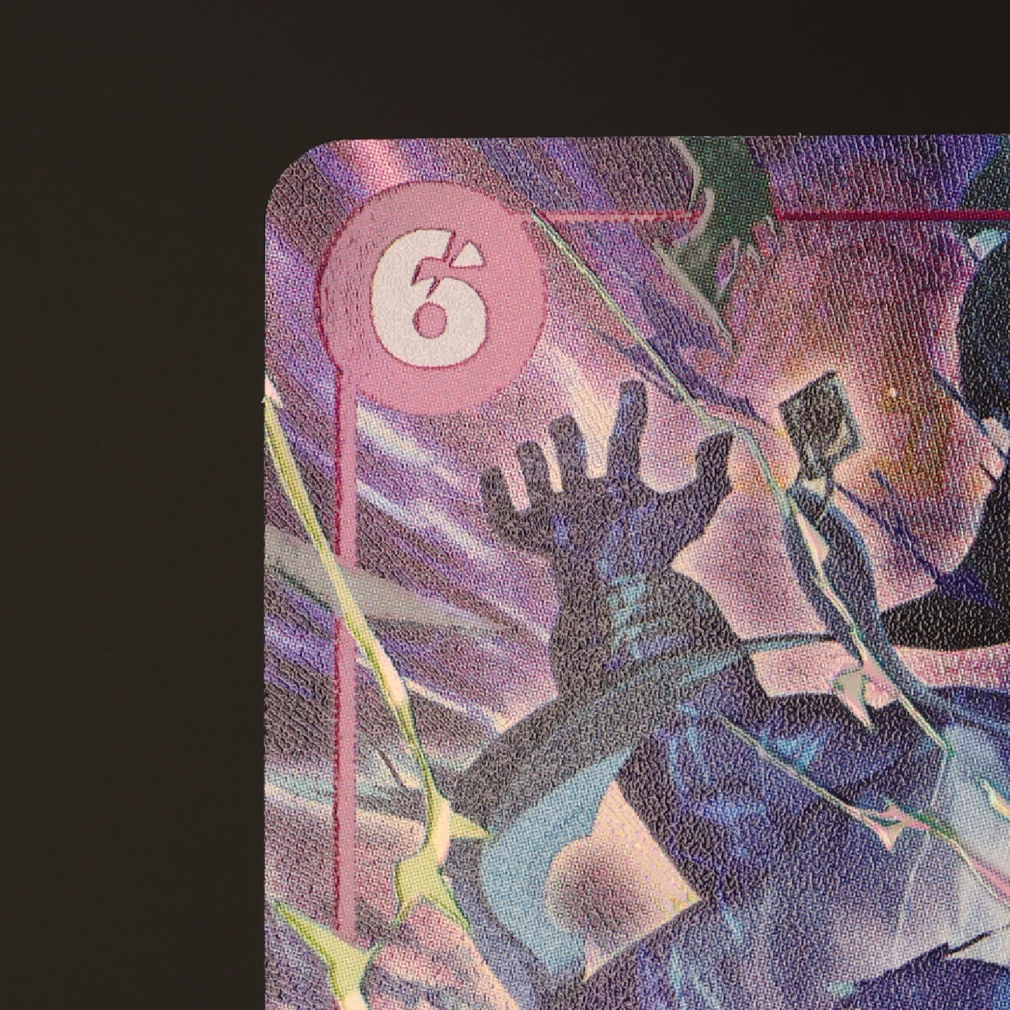 Коллекционная карта One Piece TCG OPCG (английская версия) OP15-060 Энел SR 6 Cost Purple Enel, текстурированная фольгированная, с тиснением, аниме-карта (art.: 3920d95e00a4d) - 3920d95e00a4d