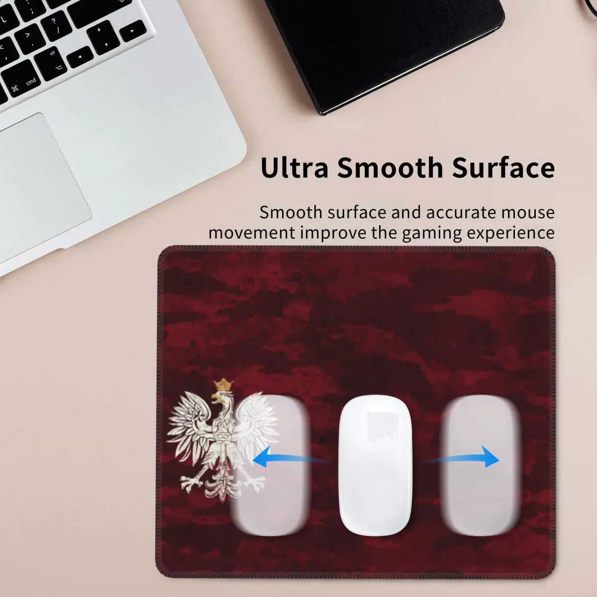 Винтажный коврик для мыши в польском стиле герб России Нескользящий Резиновый