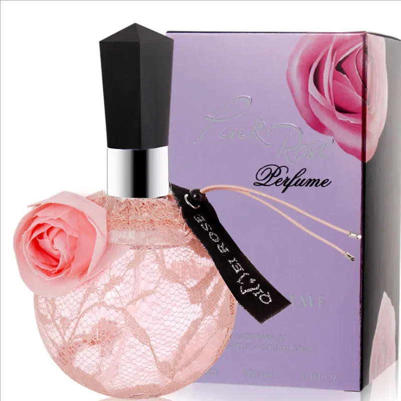 

100ml Perfume Midnight Rose Lace Long-Lasting Light Perfume Encounter Flower Fragrance Large Capacity Perfume for Women Makeup