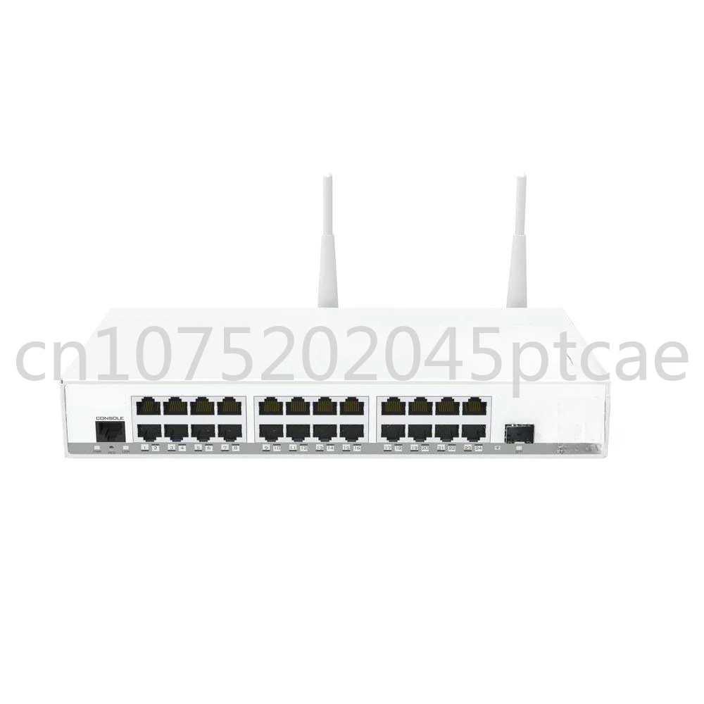 

CRS125-24G-1S-2HnD-IN Cloud Router Gigabit Switch, Fully manageable Layer 3, 24x 10/100/1000Mbps