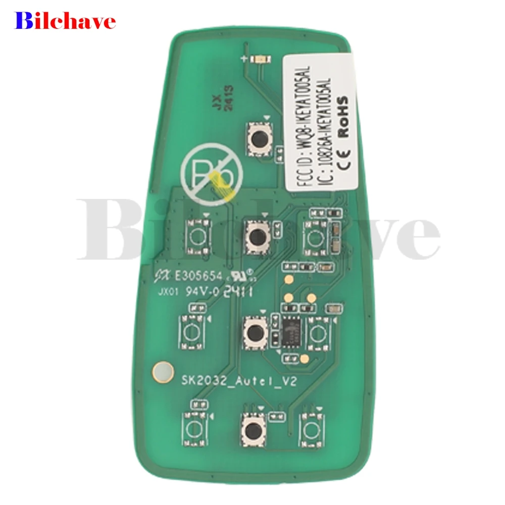 Jingyuqin 4 кнопки IKEYAT004CL AUTEL MAXIIM IKEY стандартный стиль независимый смарт-ключ