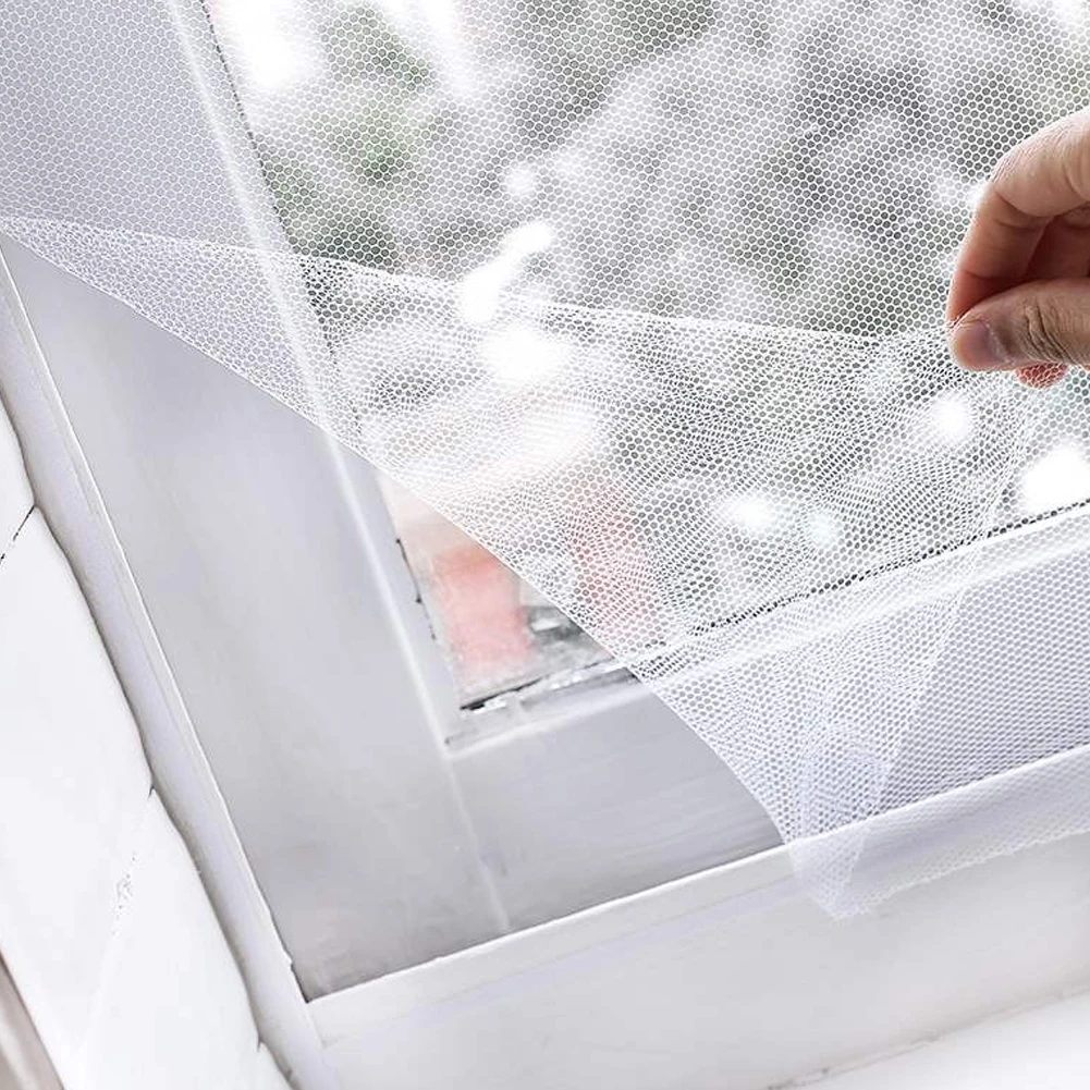 

2022 Indoor Insect Fly Mosquito Window Screen Curtain Mosquito Netting Door Anti Mosquito Net For Kitchen Window Home Protector