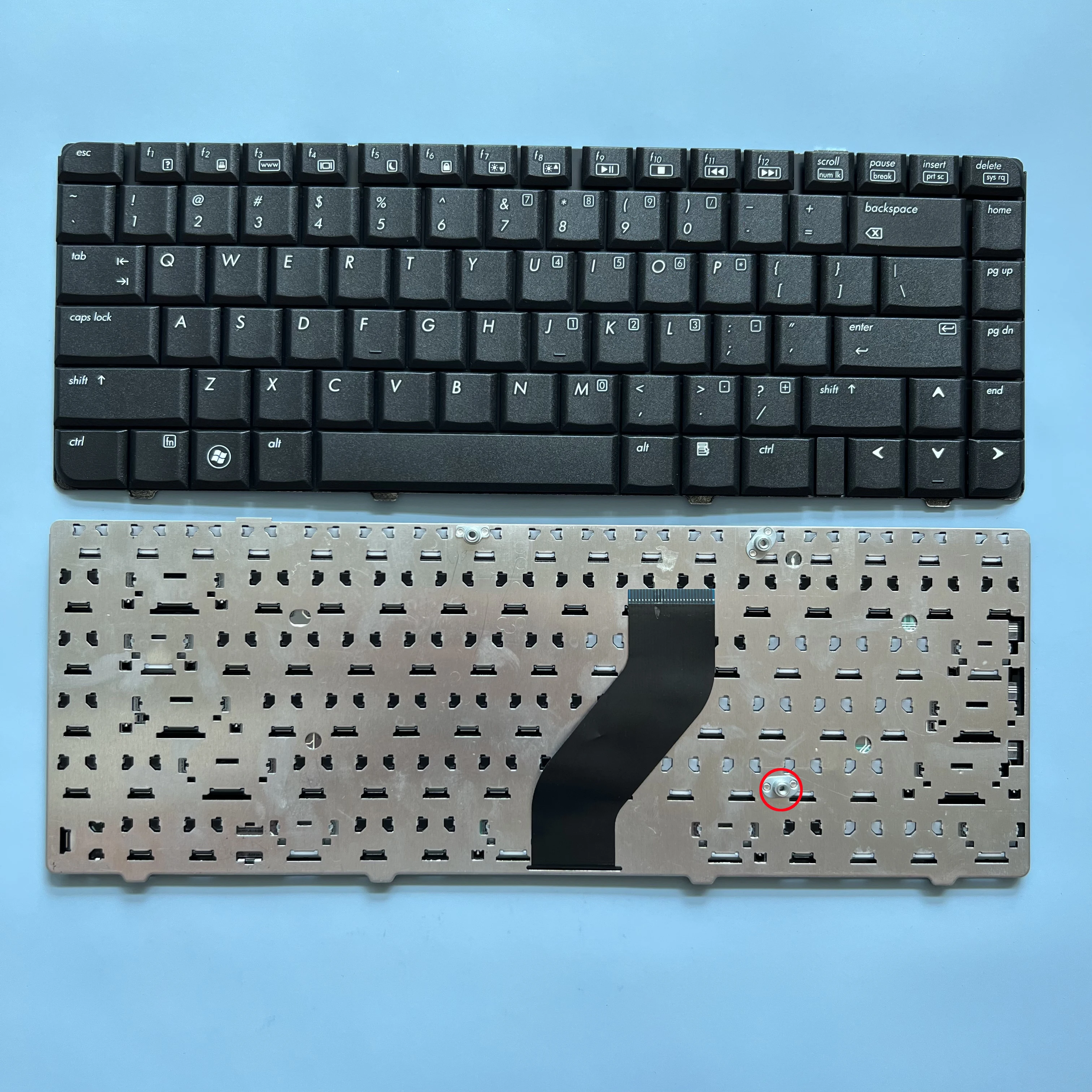 

XIN US Keyboard For HP Compaq V6000 v6100 V6800 F700 F500 Laptop English Keyboards AEATLU00010 441428-001