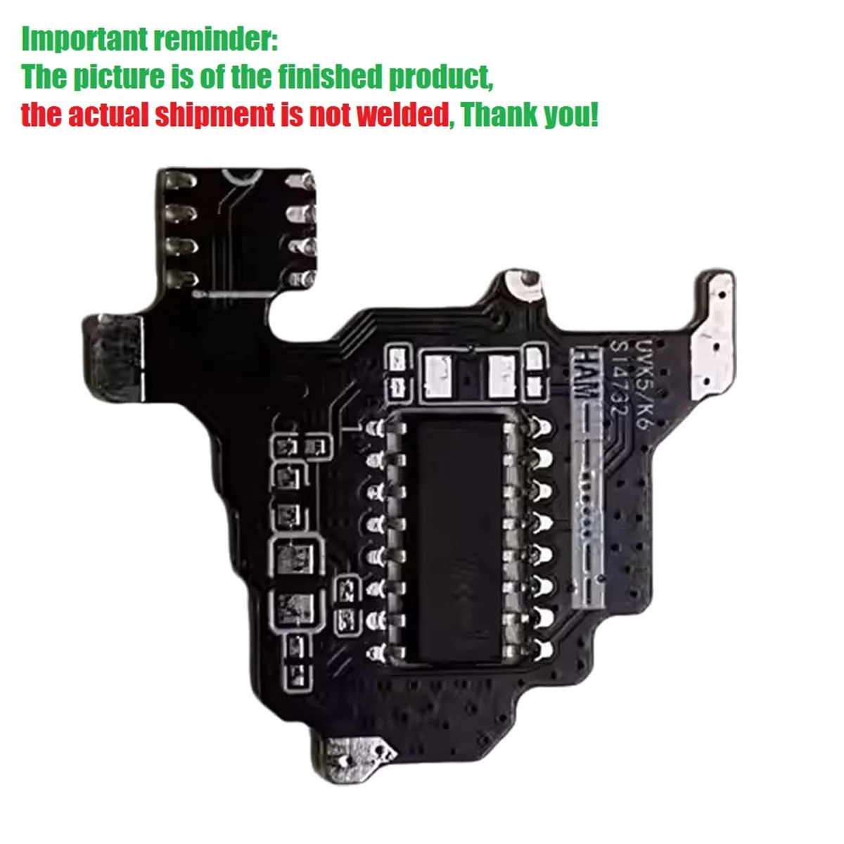 Коротковолновый радиомодуль SI4732 + антенна Donut SW/AM для печатной платы Quansheng UVK5/UVK6